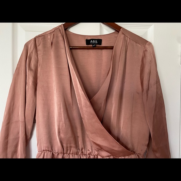 A.B.S collection silk effect dress, size M - Picture 2 of 5